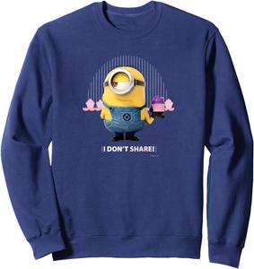 Толстовка «Миньон, я не делюсь!» Minions, темно-синий