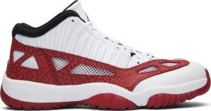 Кроссовки Air Jordan 11 Retro Low IE Gym Red, белый