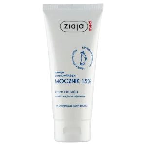 Ziaja med Med. крем для ног с 15% мочевиной, 100 мл