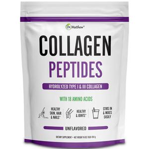 Коллаген Dr. Matthew Peptides, 454 гр
