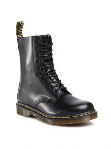 Ботинки мужские Dr. Martens из гладкой кожи, черный