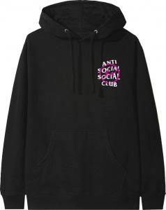 Худи Anti Social Social Club x Fragment Bolt Hoodie 'Pink', розовый