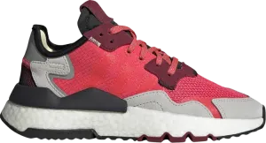 Кроссовки Adidas Nite Jogger J 'Shock Red', красный