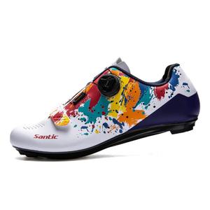 Велообувь SANTIC Road Picasso Buckle, размер 36, белый