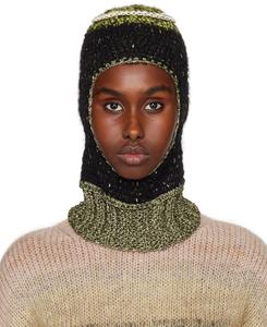 Черная металлическая балаклава VITELLI