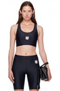 Спортивный бюстгальтер Eagle Vetements, черный