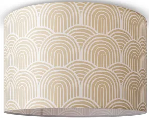 Светильник потолочный Paco Home Hugo Pillar с тканевым плафоном, белый