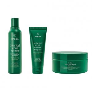 3D восстанавливающий шампунь и кондиционер для реструктуризации волос набор 200мл+200мл+200мл/200мл+200мл Aveda