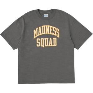 Футболка унисекс серая MADNESS, серый