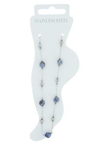 Adeliás Женский кулон из нержавеющей стали с жемчужиной, серебристый