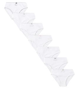 Комплект из 7 трусов из хлопкового джерси Bonpoint, Blanc