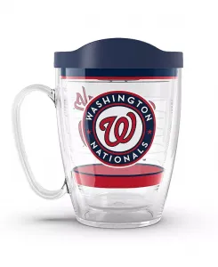 Кружка Washington Nationals традиционная классическая 16 унций Tervis Tumbler, clear