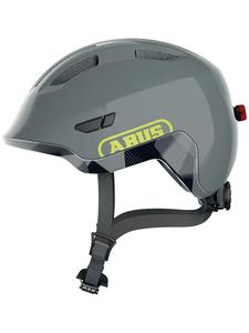 ABUS Детский прогулочный шлем "Smiley 3.0 Ace LED" серого цвета