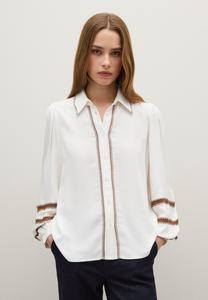 Блуза PIOMBO REGULAR FIT WITH EMBROIDERED DETAILS, White