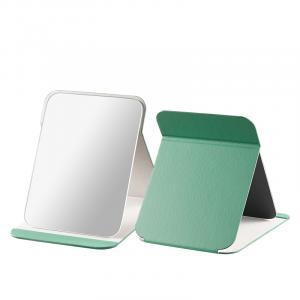 Складное зеркало для макияжа зеркало для волос и макияжа настольное портативное M'AYCREATE, зеленый