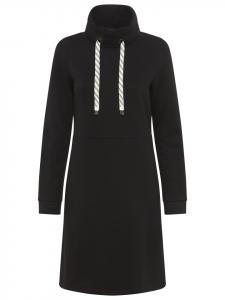 Laura Scott Черное платье-толстовка