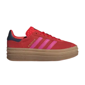 Кроссовки adidas Wmns Gazelle Bold Red Lucid Fuchsia, красный