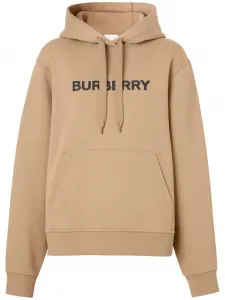Худи с кулиской и логотипом BURBERRY, нейтральный