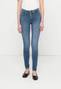 Джинсы onlpower с эффектом пуш-ап и застежкой на пуговицы, узкий крой. Only, Medium Blue Denim