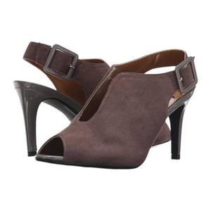 Женские туфли Myra Pump Heel из серой замши J. Renee, цвет gray suede