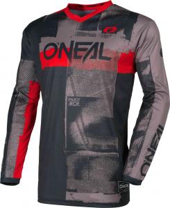 Мотокроссовая майка Oneal element roller, Grey/Red