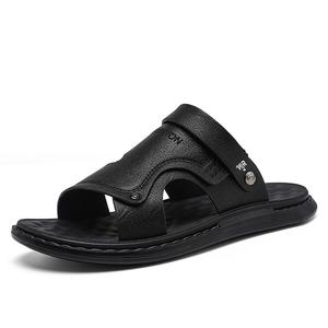 NANJIREN Пляжные сандалии мужские, черно-серые