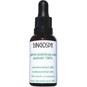 Экстракт чистотела 100% от бородавок и папиллом, 30 мл Bingospa