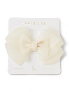 Заколка для волос из органзовой ленты Jamie Kay, цвет Owht[002]