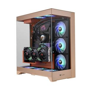Корпус Thermaltake CTE E550 TG, Mid Tower, коричневый
