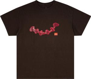 Футболка Cactus Jack by Travis Scott Ketchup T-Shirt II 'Brown', коричневый