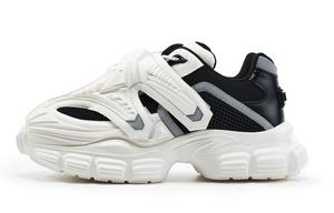 OGR Низкие массивные кроссовки Black Warrior G2 Collection унисекс, черно-белые