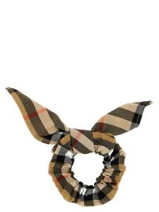 Резинка для волос в клетку BURBERRY, бежевый