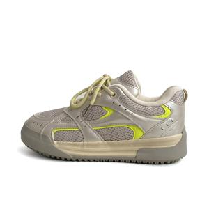 Низкие женские кроссовки City camel, Champagne