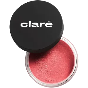 Claré матово-атласные румяна для лица клубнично-розовый 724, 2 г