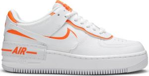 Кроссовки Nike Wmns Air Force 1 Shadow 'Total Orange', белый
