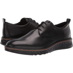 Оксфорды ST1 Hybrid Plain Toe Tie ECCO, черный