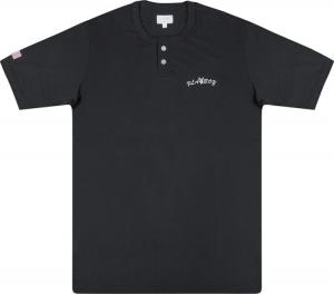 Футболка Supreme x Playboy Short-Sleeve Henley Top 'Black', черный