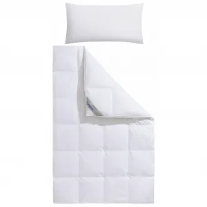 Пуховое одеяло + подушка OBB, белый