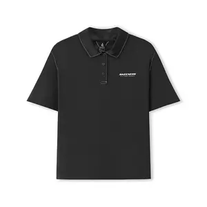 Skechers Футболка-поло женская Midnight Black