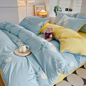 Antarctic Пододеяльник 150х200 см из хлопка, ткань с начесом, цвет Floral Blue