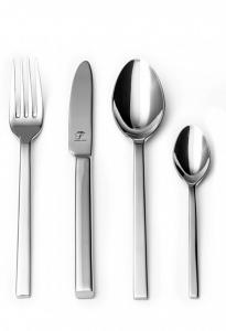 24 штуки Столовые приборы Stella полированные Fürst Solingen Emilja
