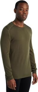 Лонгслив Icebreaker 260 Tech Merino Base Layer Long Sleeve Crewe, цвет Loden