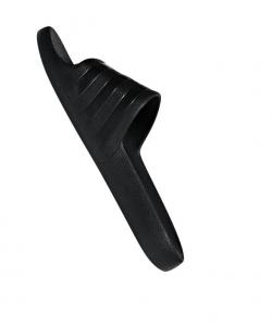 Шлепанцы Adidas с полосками, черный