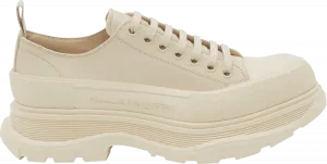 Кроссовки Alexander McQueen Tread Slick Lace Up Dark Pearl, серый