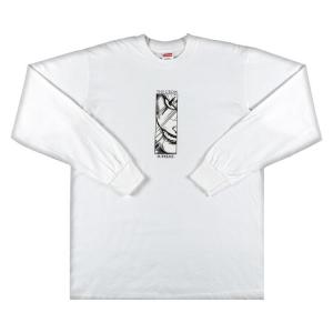 Лонгслив Supreme x The Crow Long-Sleeve Tee 'White', белый