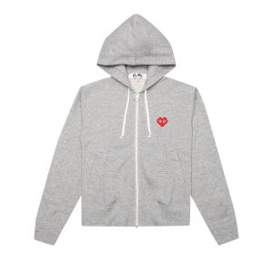 Толстовка с капюшоном Comme des Garçons PLAY Kids x Invader, цвет Серый