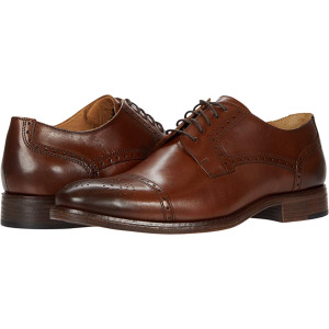 Оксфорды Lewis Cap Toe Johnston & Murphy, коричневый