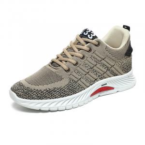 King Jinmai Мужские дышащие противоскользящие повседневные кросовки на низком ходу - коричневые, цвет Brown