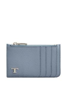 Кожаный держатель карт Tod's, синий