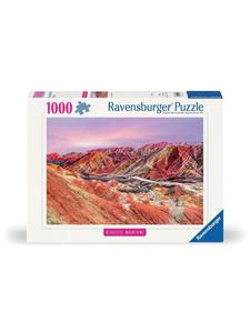 Пазл Ravensburger, 1000 деталей, «Радужные горы», Китай, в красочном исполнении